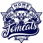 Home of the Tomcats logo
